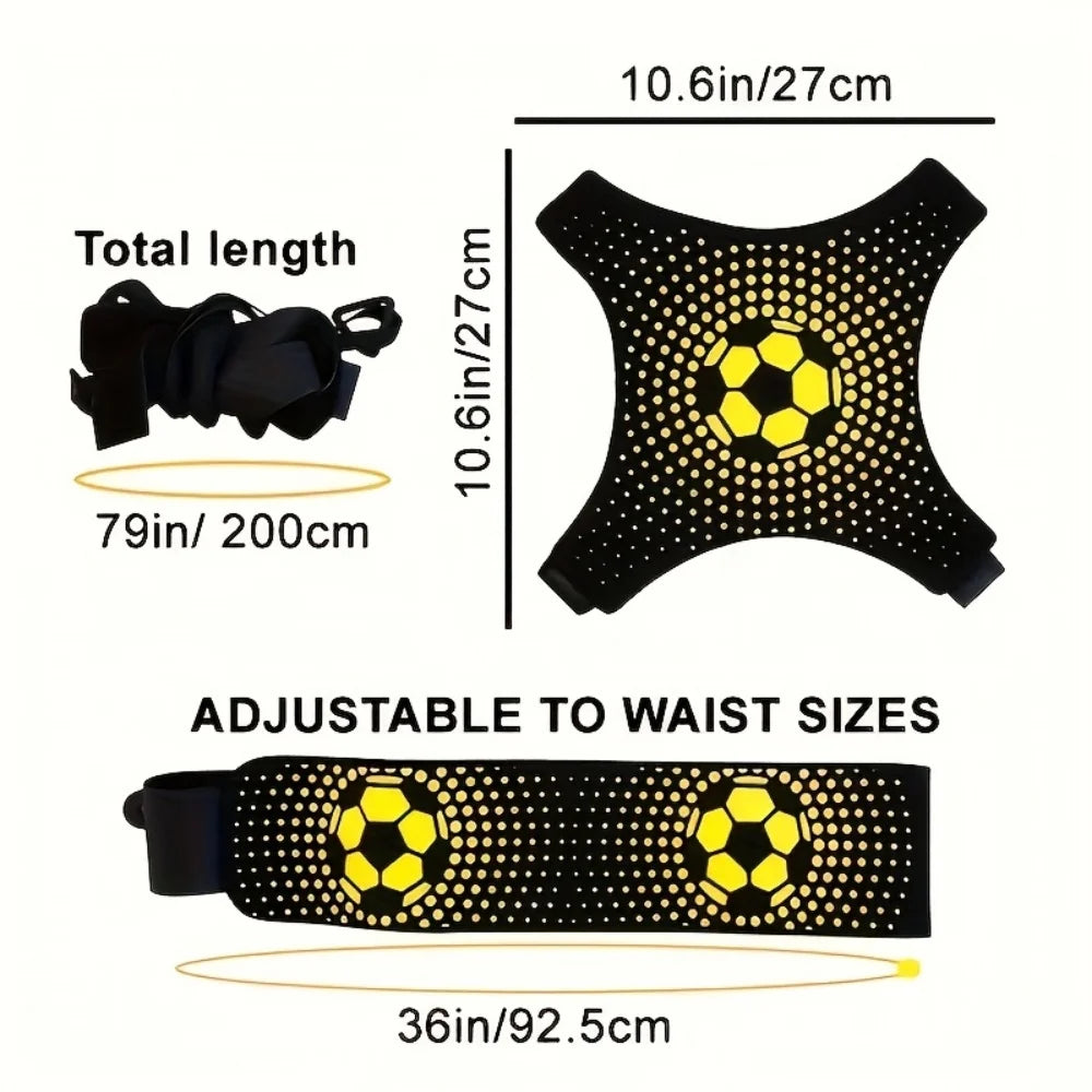 ReturnKick Solo Dribbling Trainer — Bungee Ball Control Belt