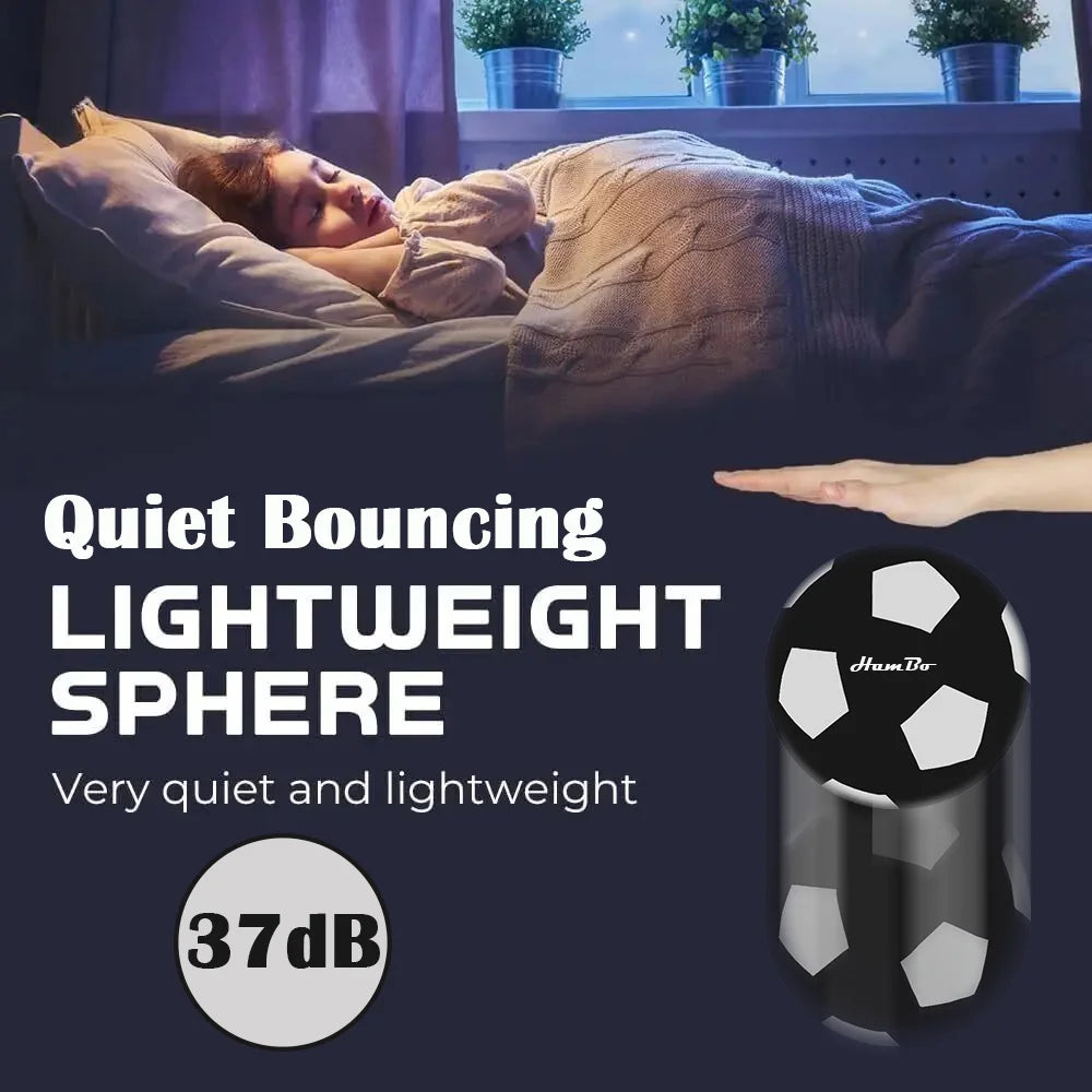 QuietKick Silent Foam Football — Indoor Soundless Soccer Ball