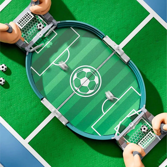 DuelKick Tabletop Football Game — 2-Player Mini Soccer Table