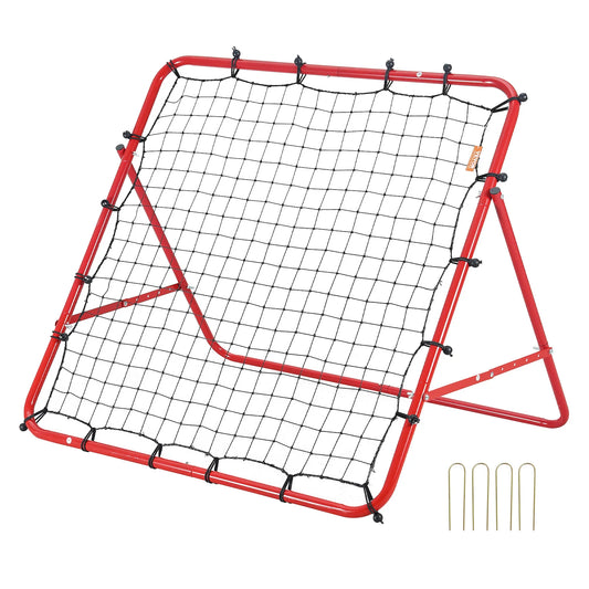 Kick Back Pro Soccer Rebound Net — Adjustable Solo Training Net