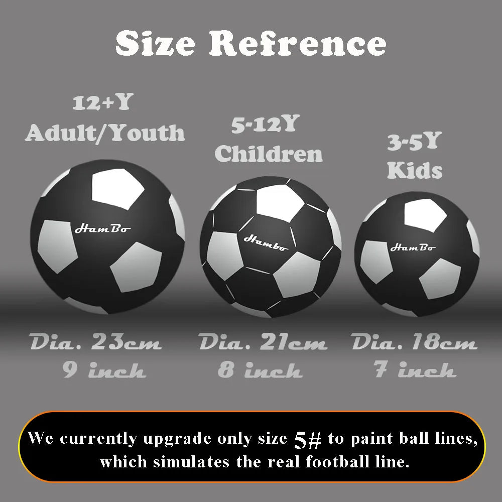 QuietKick Silent Foam Football — Indoor Soundless Soccer Ball
