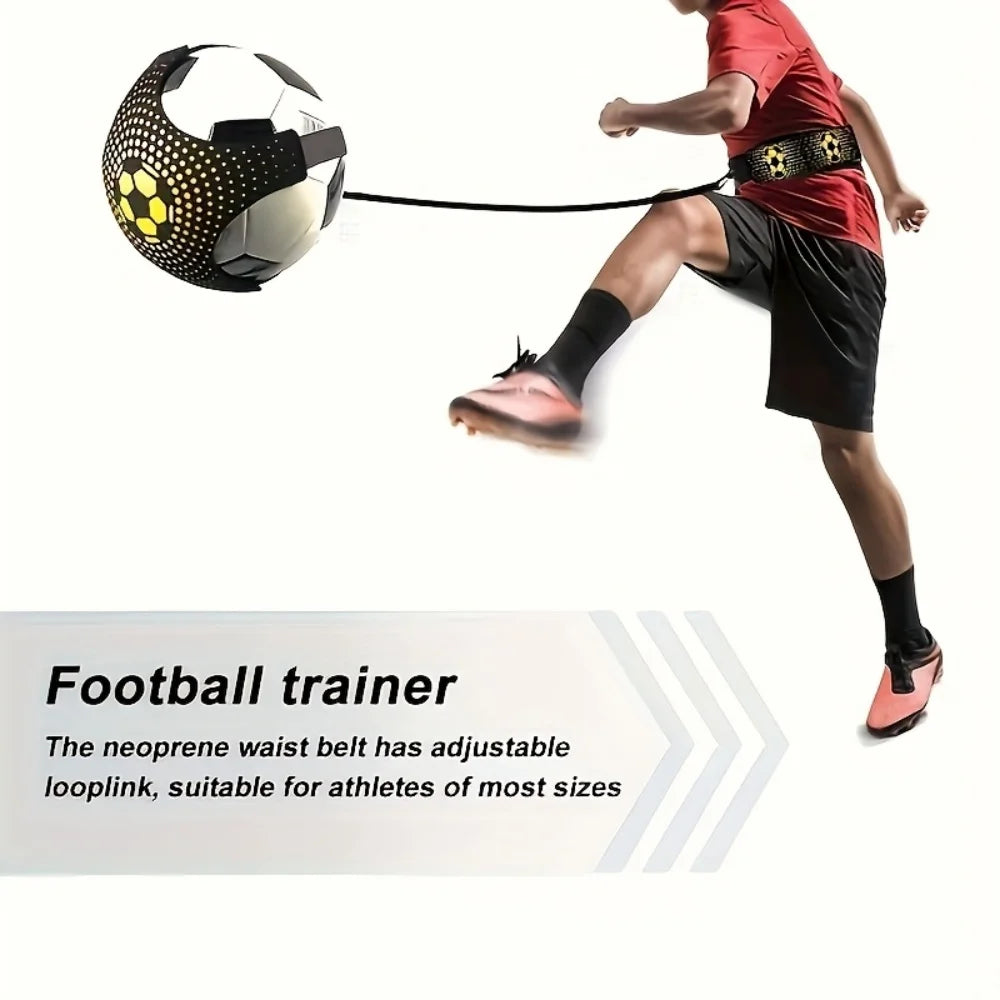 ReturnKick Solo Dribbling Trainer — Bungee Ball Control Belt